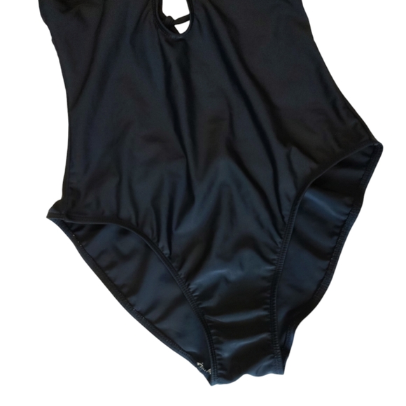 Sabree Black Cut Out One Piece Swimsuit - Picture 8 of 8